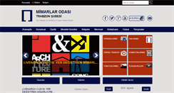 Desktop Screenshot of mimarlarodasitrabzon.org